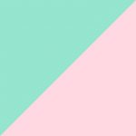 mint green – powder pink